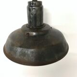 Lampe industrielle avec verre opalin, années 1960