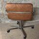 Storm leather office chair by Yves Christin for Airborne