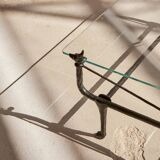 Loyal Bronze Dog Coffee Table