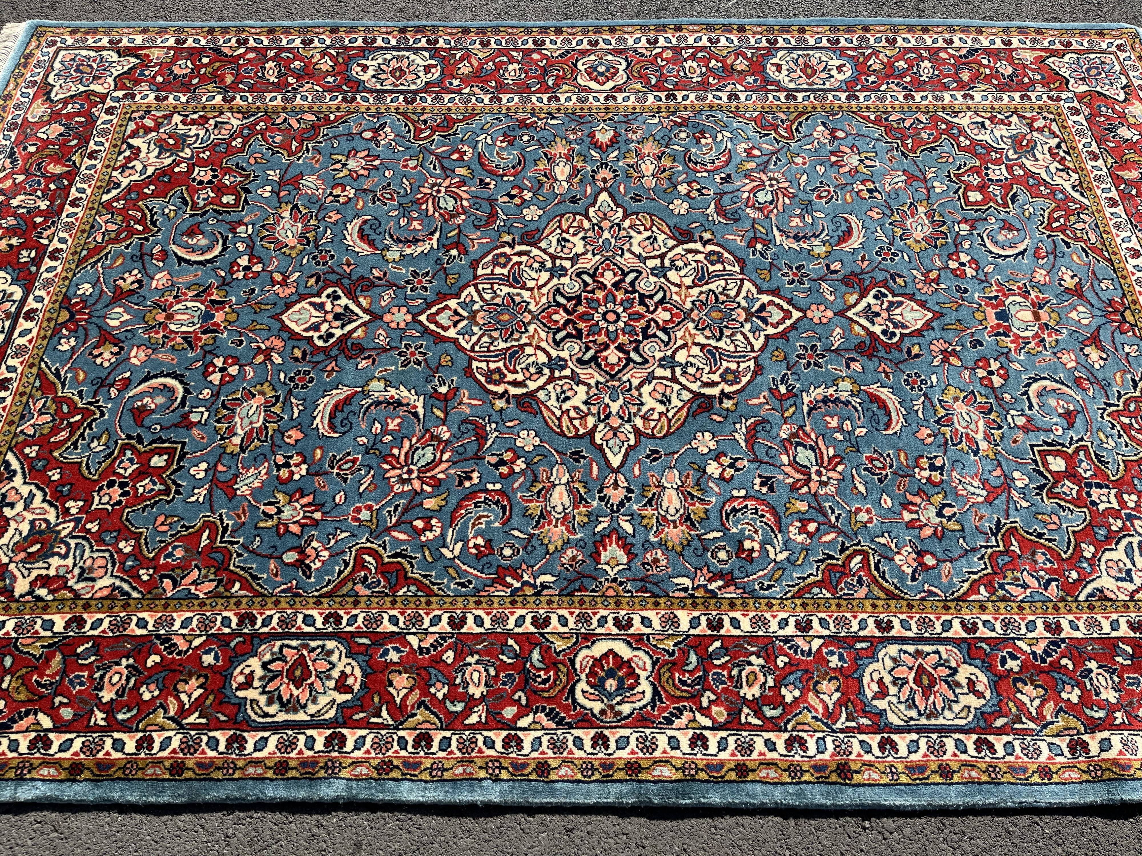 Persian Sarough Rug Circa 1960