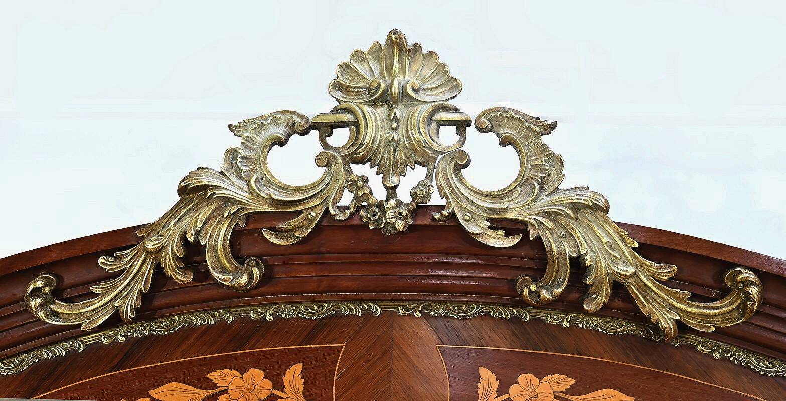 Library Two-Body in Rosewood and Marquetry, Louis XV style – End