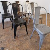 Série de 6 chaises "Tolix"