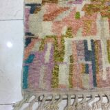 Corridor Carpet Beni Ouarain Moroccan Berber 4m x 1m15