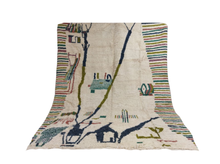 Moroccan Berber Rug 340x285cm