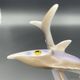 Vintage sculpture of two sturgeons in porcelain Hollóháza – Hungary