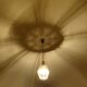 Vintage Apace Age Limburg Glass Pendant Light
