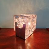 Scandinavian lamp Ice Cube, Pukeberg (Sweden), 1970
