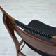 1960s, Danish design, set of 4 reupholstered dining chairs.