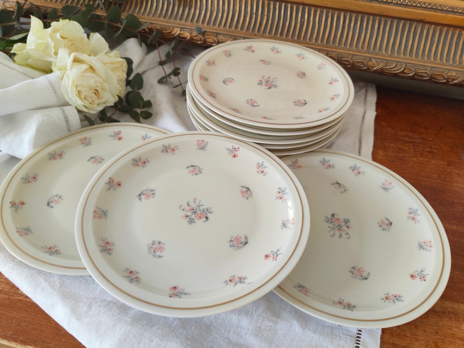 Theodore Haviland porcelain pastry set