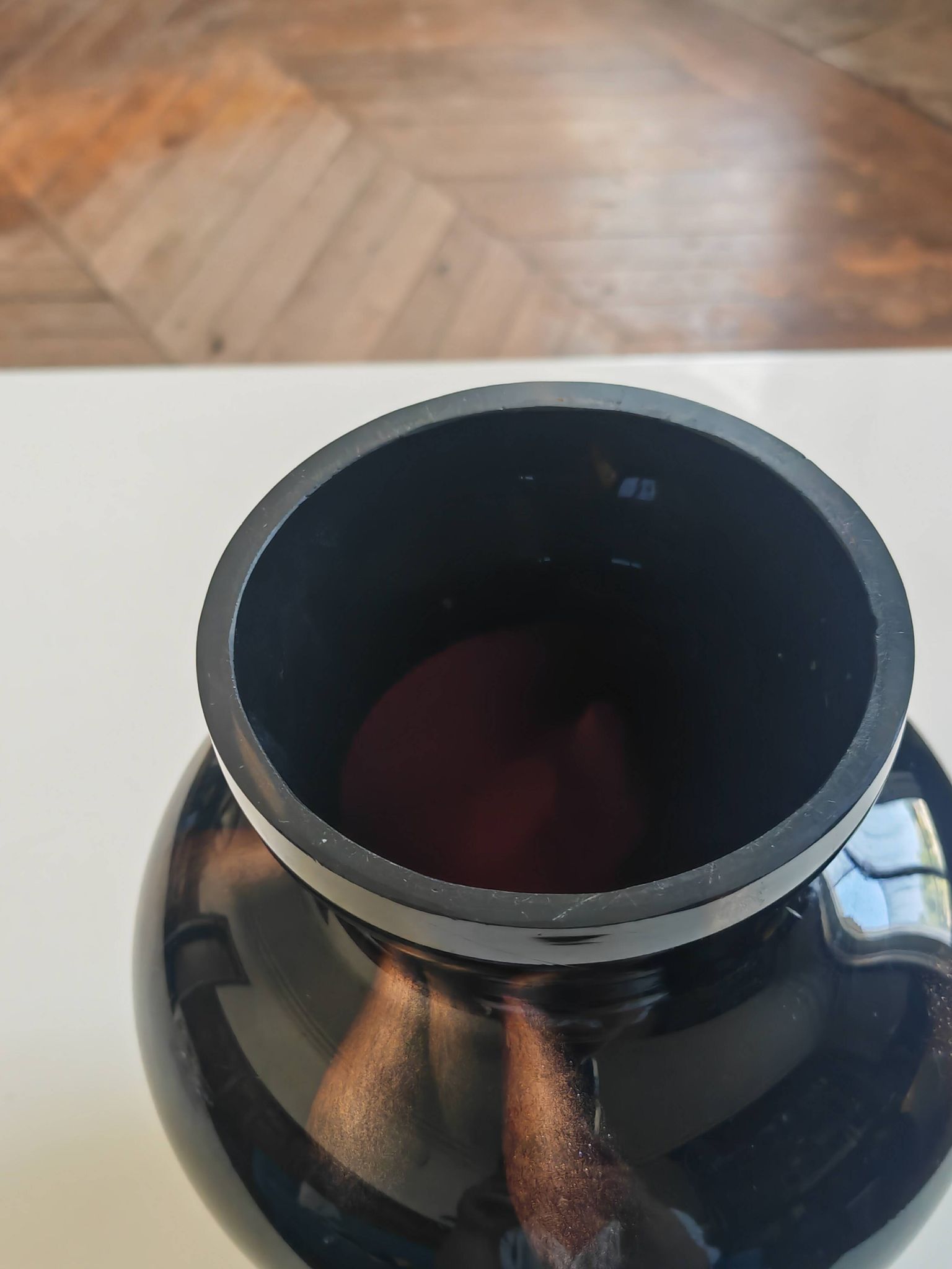 Nason aventurine vase