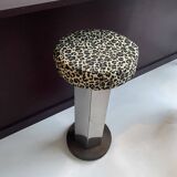 Vintage Leopard Stool