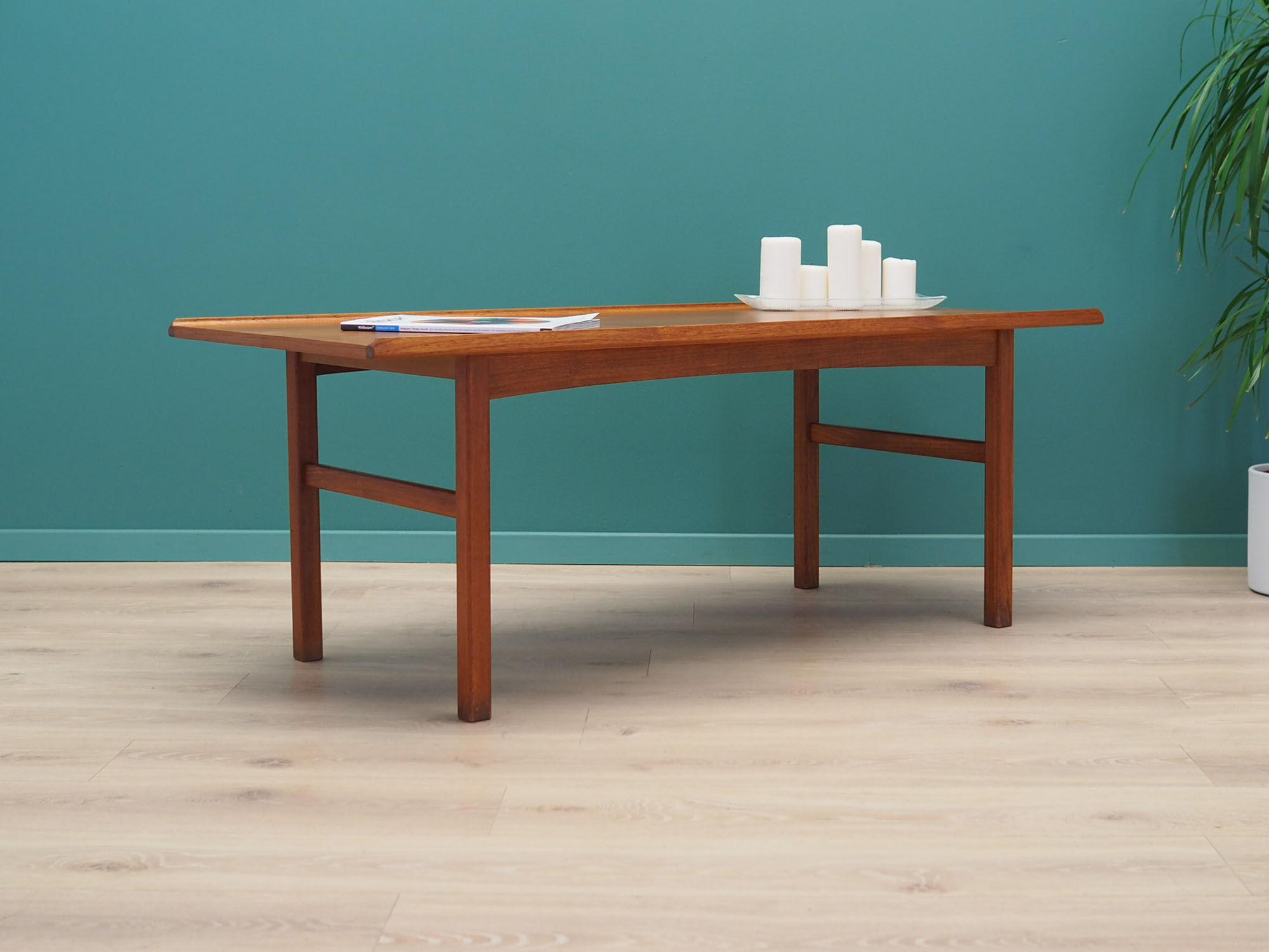 Teak coffee table, Danish design, 1970s, production: Denmark