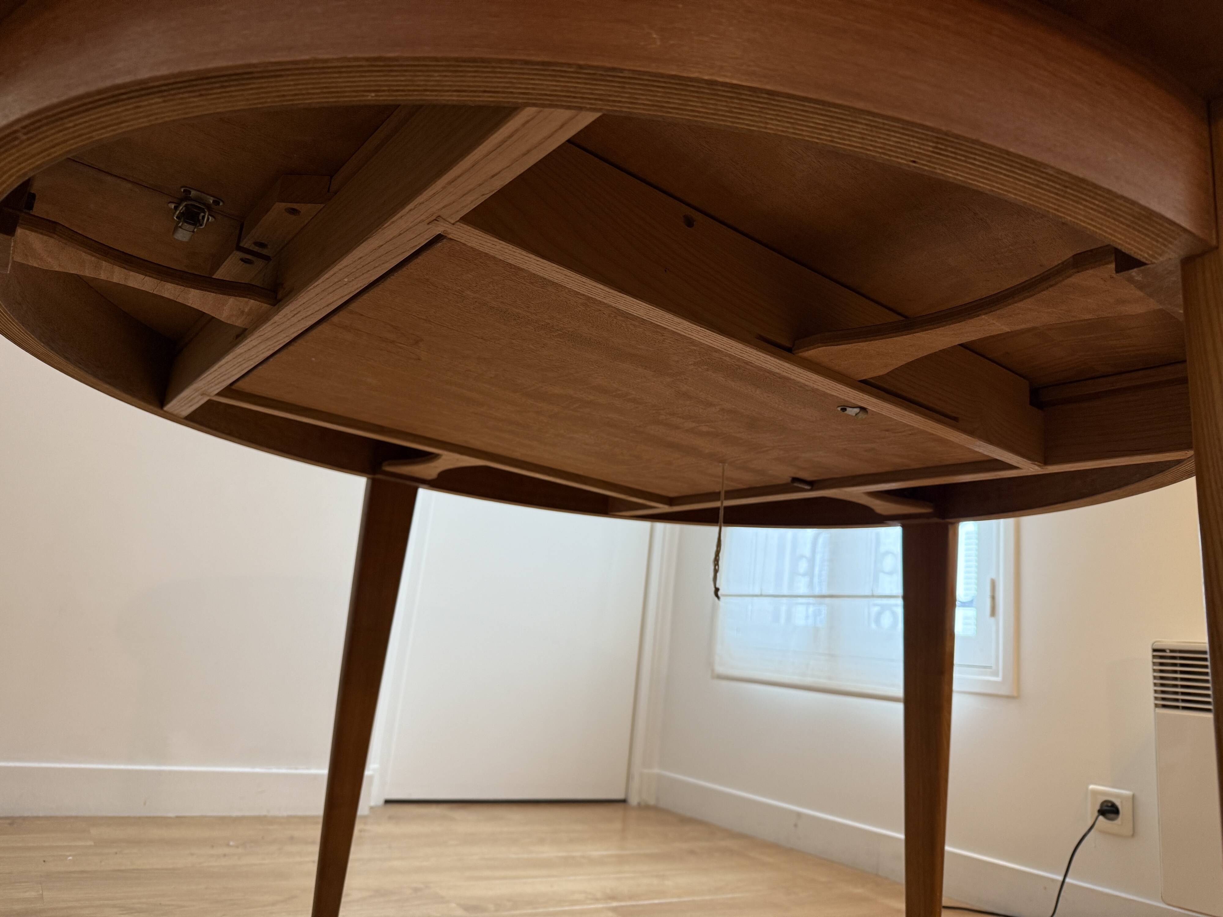 Vintage Scandinavian extendable table