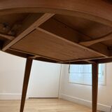 Vintage Scandinavian extendable table