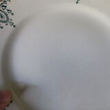 2 vintage St Amand plates