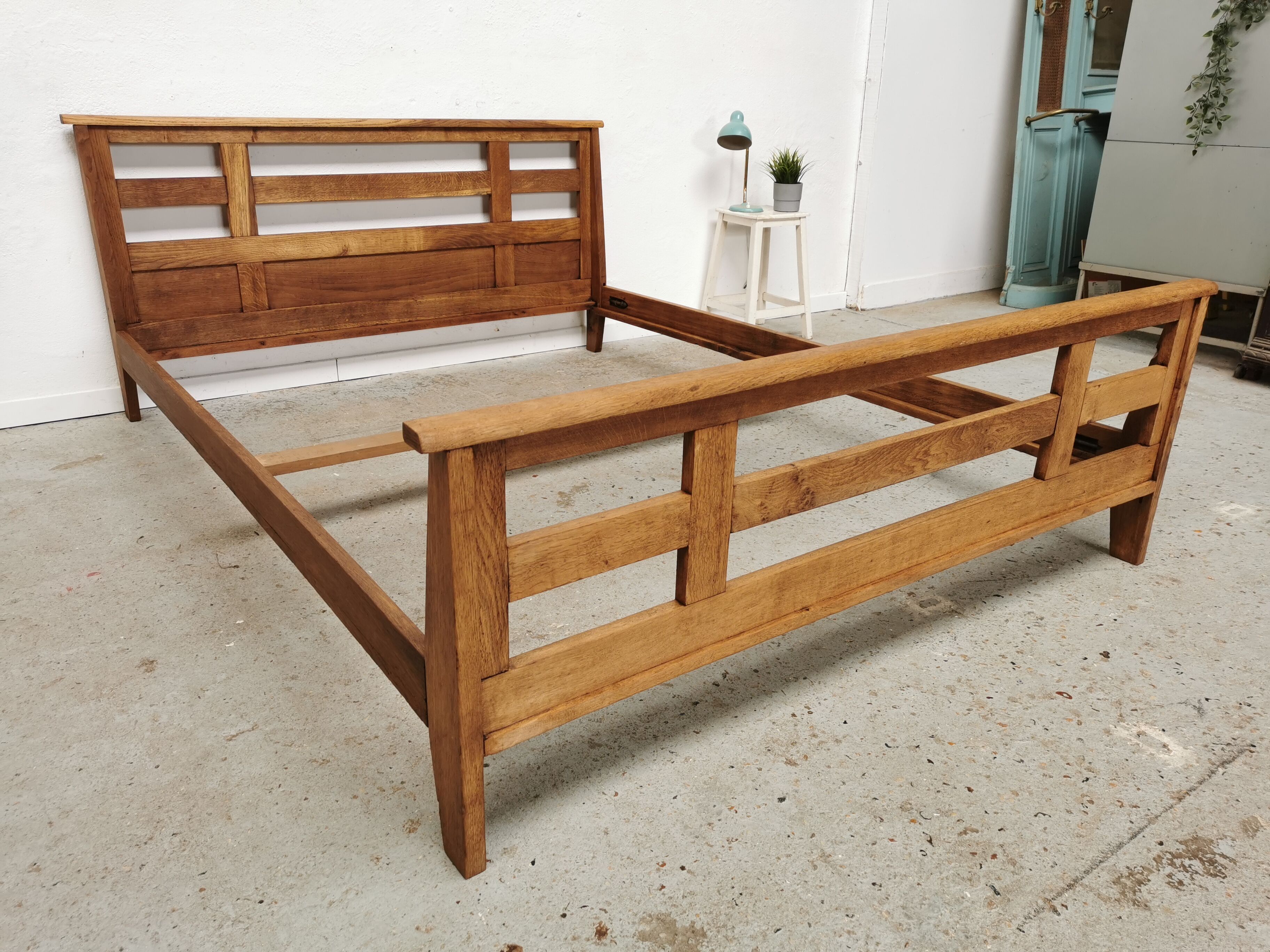 Vintage design bed René Gabriel