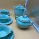 Tea service signed C.Esteban Paris