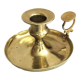 Copper hand candle holder called "cellar rat" Art Nouveau / Art Deco style