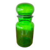 Vintage green jar