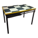 Table design in the style of Le Corbusier.