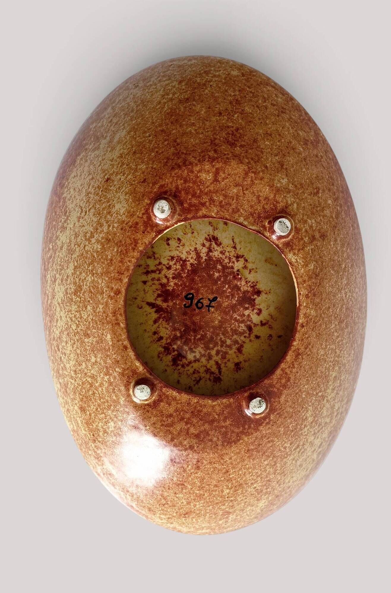 Ceramic ashtray Bertoncello Large or Catchall by Roberto Rigon, 1970s.