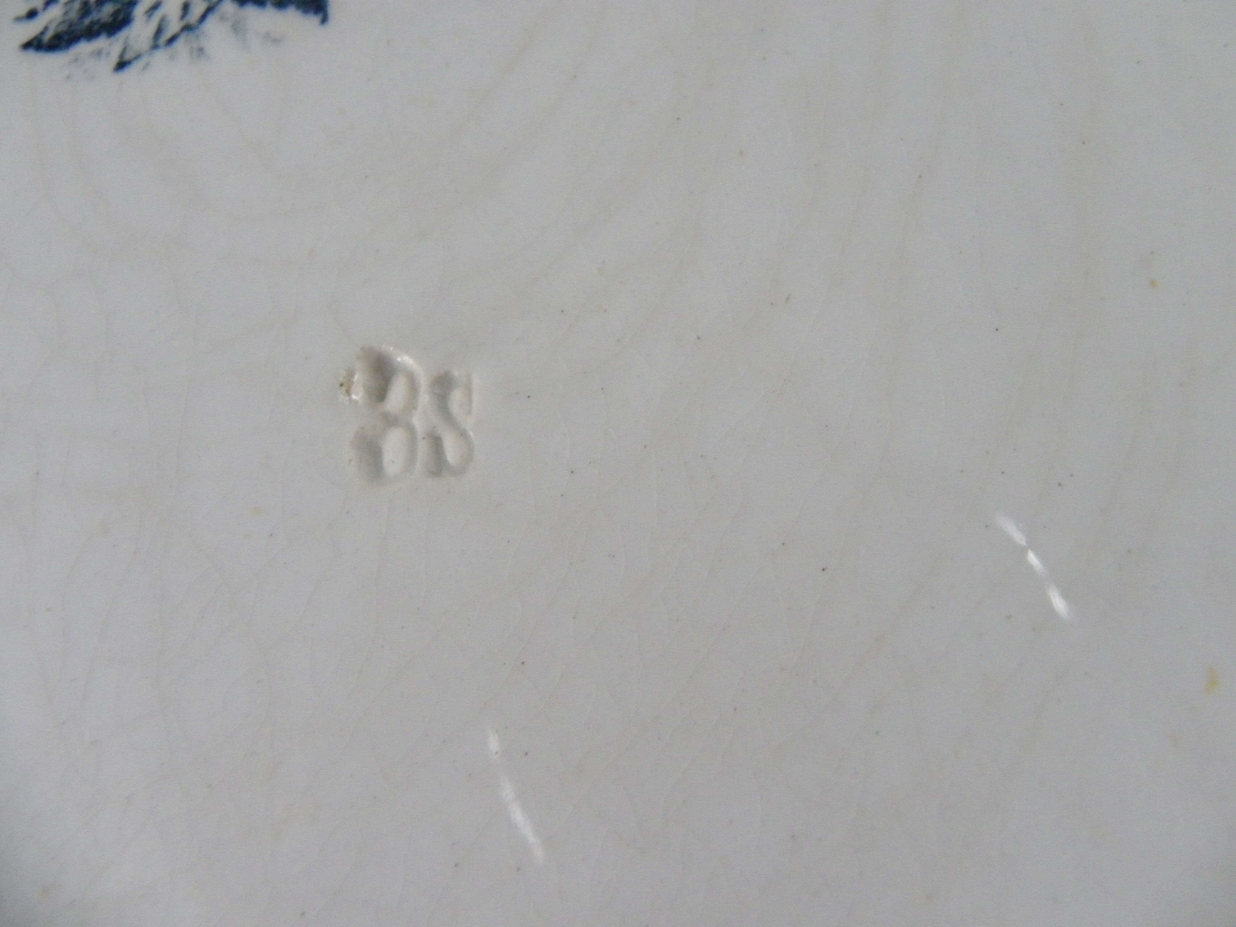 Hollow ceramic dish from badonviller tf model mure