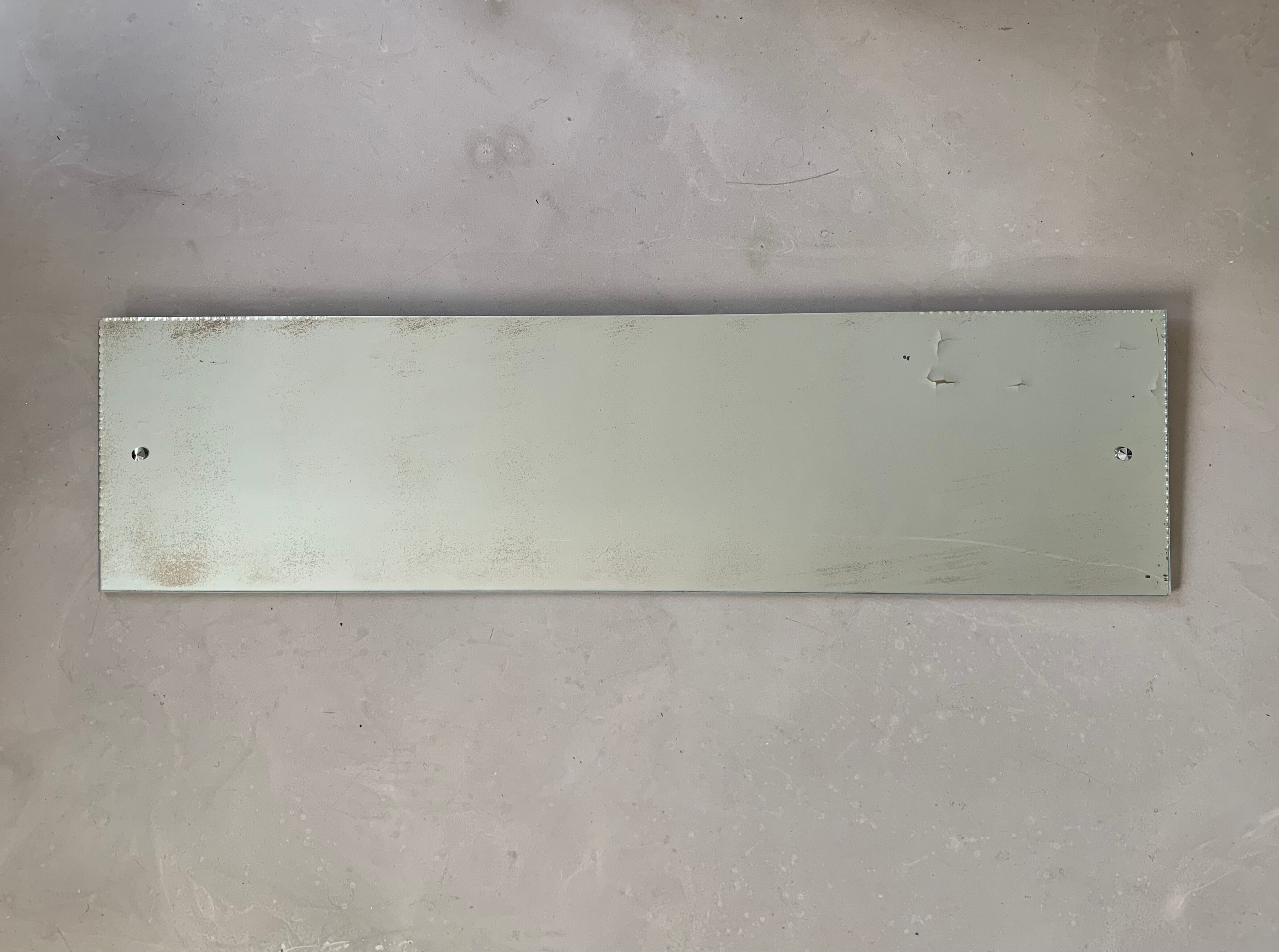 Long old beveled mirror Marc Uzan