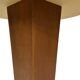 Vintage side table art deco style 80s wood minimalist design
