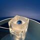 Lampe de table en verre « Ice Cube » Mid Century Peill & Putzler
