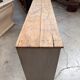 Grey patinated enfilade handcrafted.