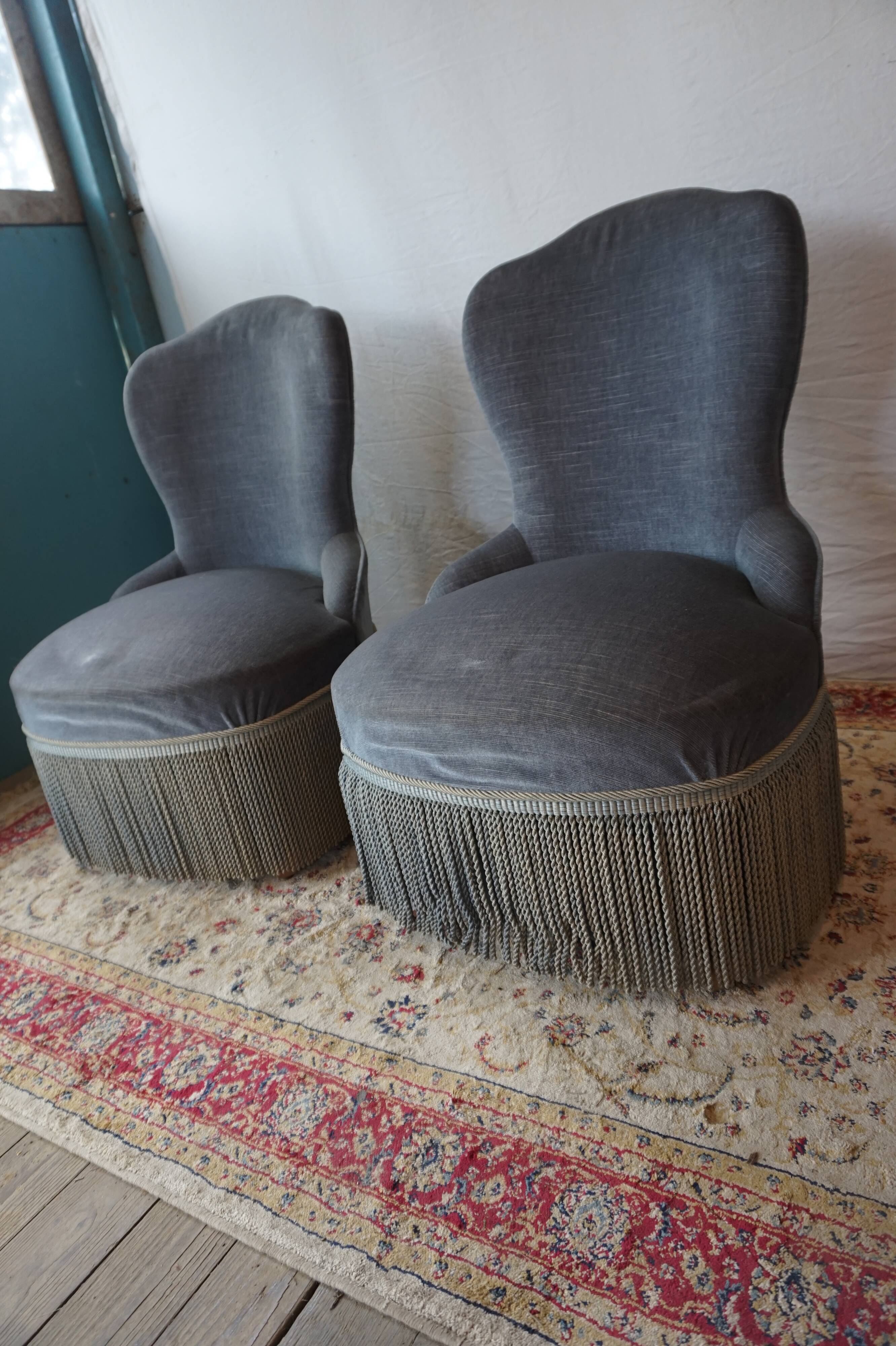 Pair of armchairs