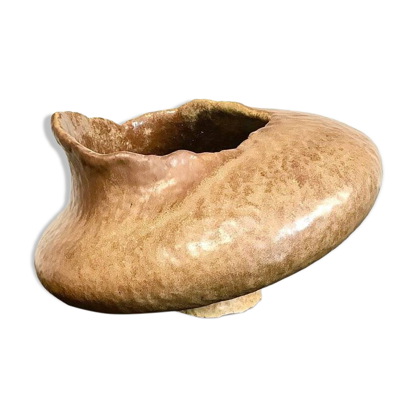Sculptural Studio Ceramic art vase by Atelier Sorembe, Germany 1970