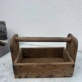 Old wooden basket