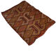 Tapis kilim turc vintage 100 x 67 cm