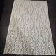 Vintage rug with plant pattern - Contemporary style