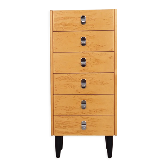 Pine chest of drawers, Danish design, 1970s, production: Denmark