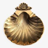 Solid brass scallop / pocket tray / ashtray/