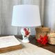 Opaline lamp "Rosa Gallica Magna"