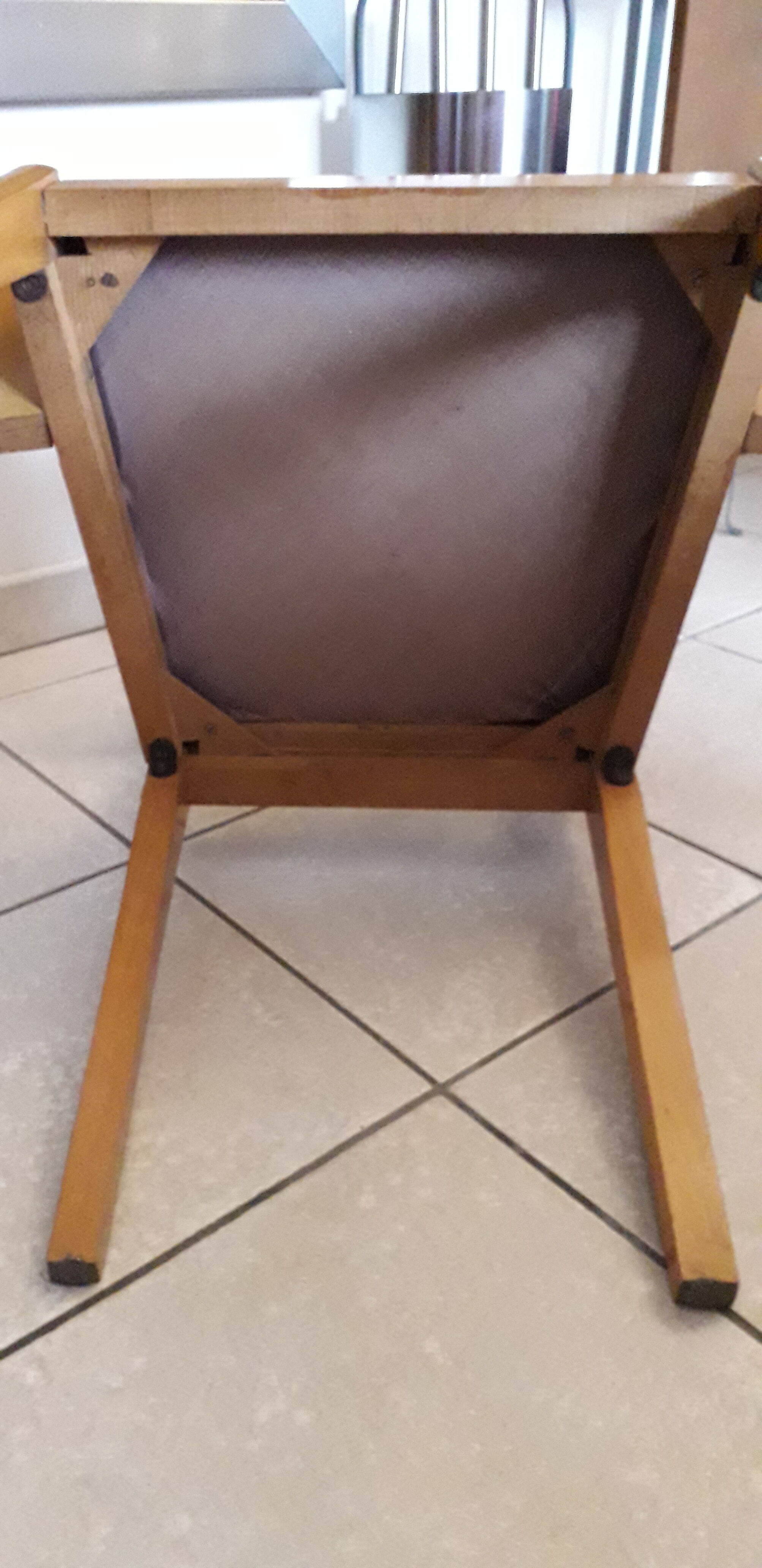 Vintage bridge chair