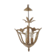 Lustre métal doré