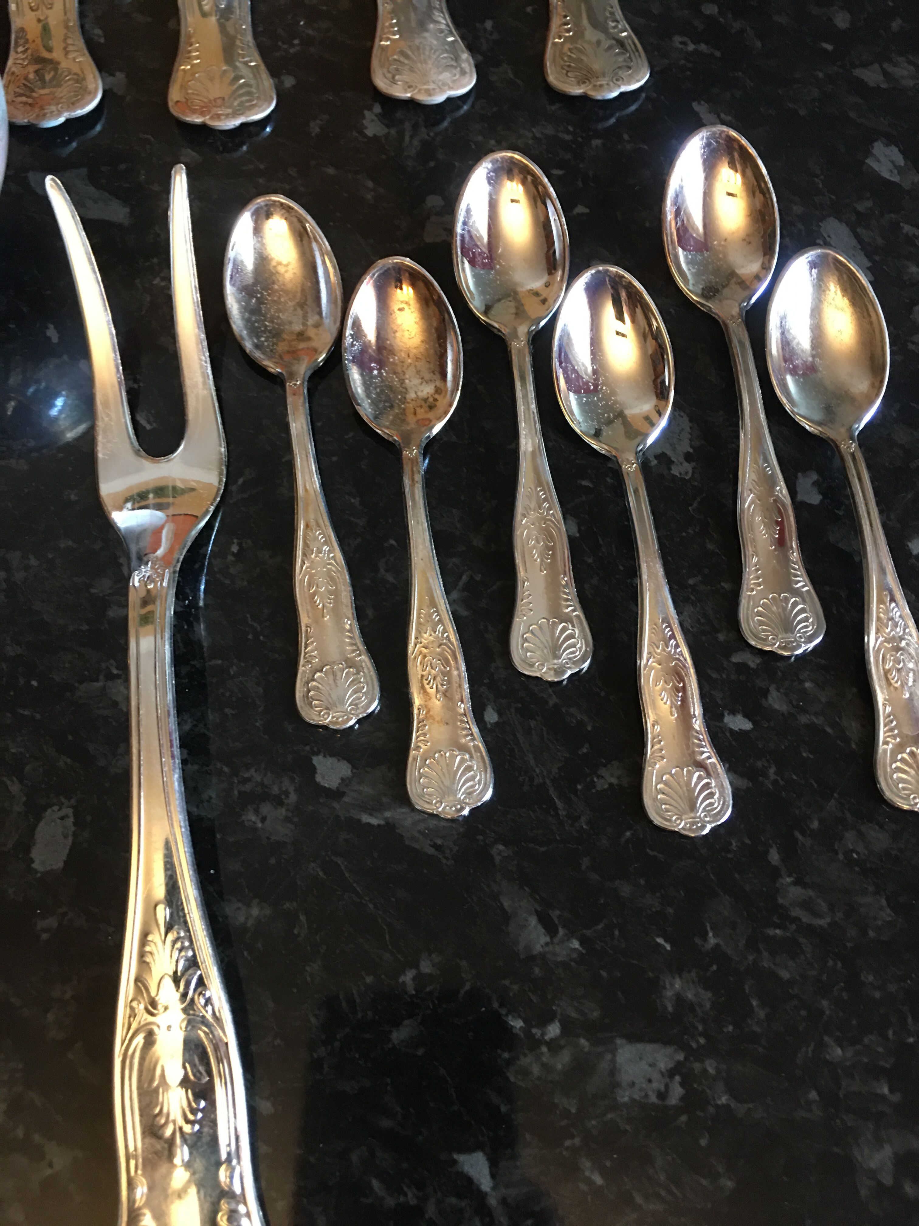 Ménagère complète italienne vintage