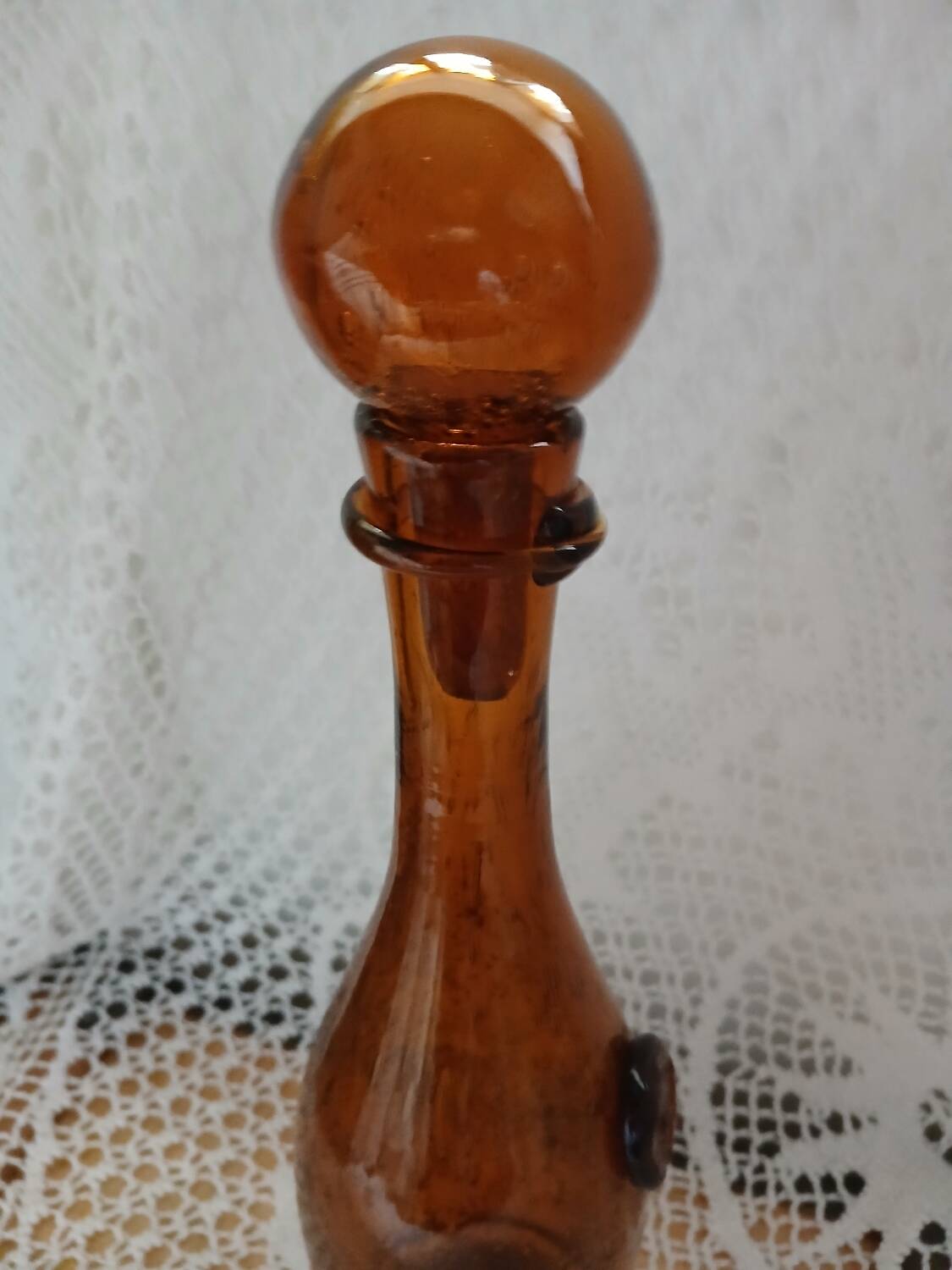 Antique BIOT carafe