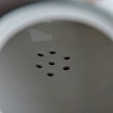 Limoges porcelain teapot, sugar bowl and milk jug