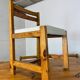 Ensemble de salle à manger moderniste du milieu du siècle en pin, style Chapo, Perriand, Jeanneret, années 50