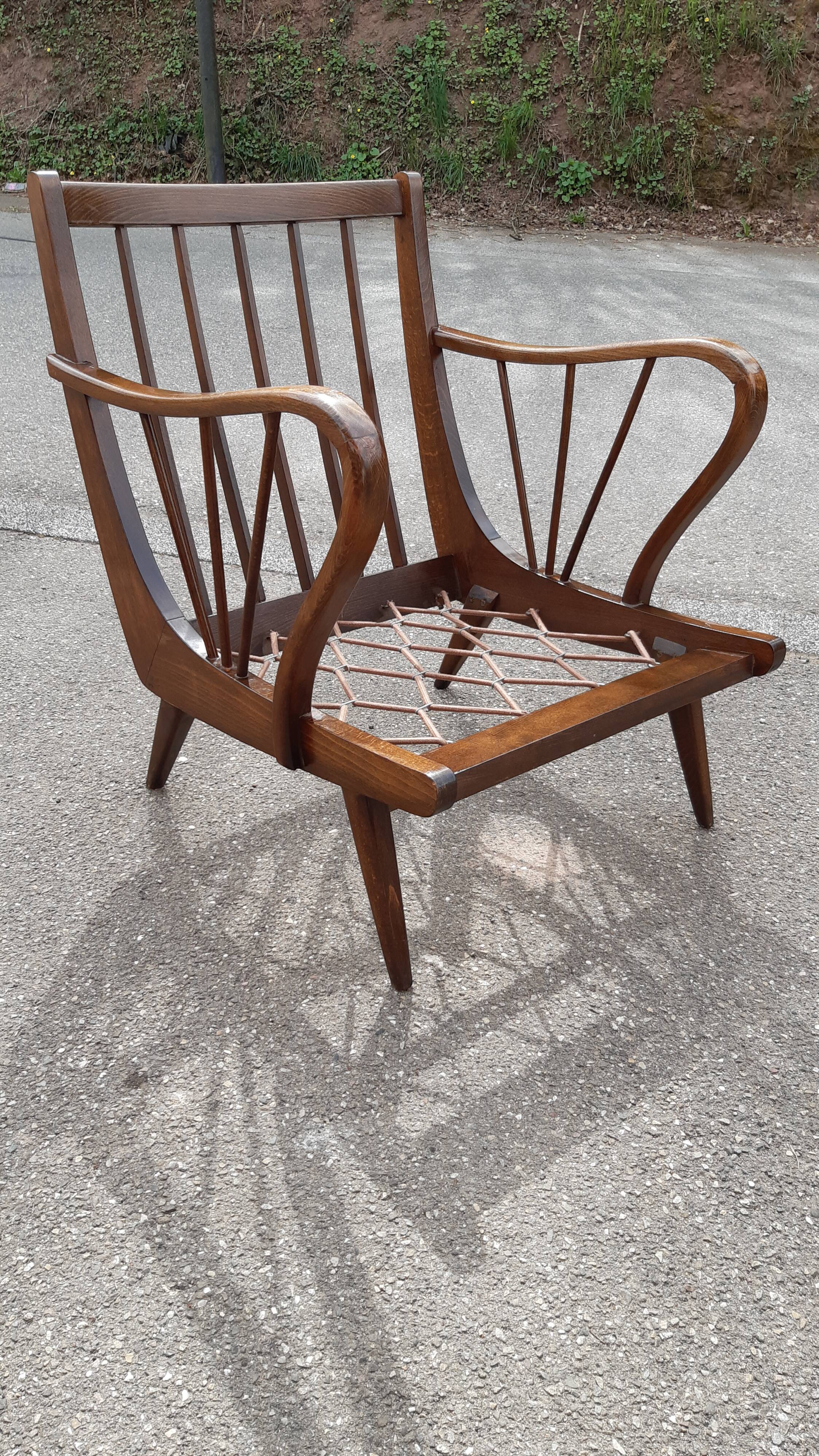Vintage armchair 50s