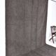 7x10 Brown & Gray Vintage Wool Rug 209x304Cm