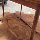 Scandinavian dining room set, 6 chairs with extendable table 1950s