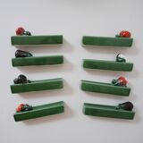 Ensemble de 8 porte-couteaux "légumes"