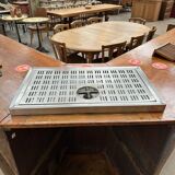 Large corner bar counter from the late 19th century.