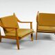 Pair of Scandinavian armchairs - Vintage circa 1960
